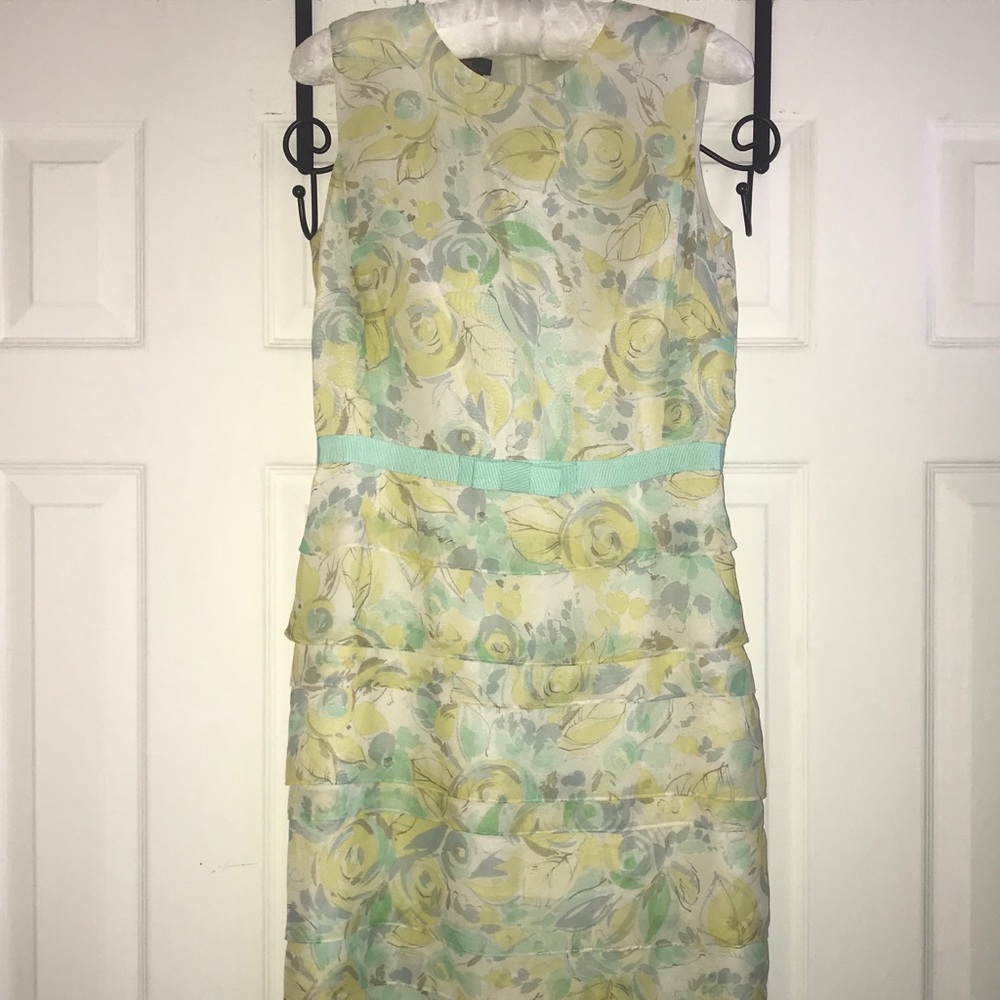 🌼Cynthia Howie Silk Sleeveless Midi Dress Size-4